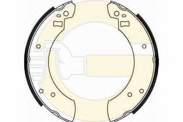 GIRLING 5161251 Комплект гальмівних колодок