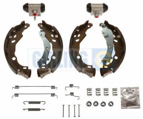GIRLING 5217529 Комплект гальмівних колодок