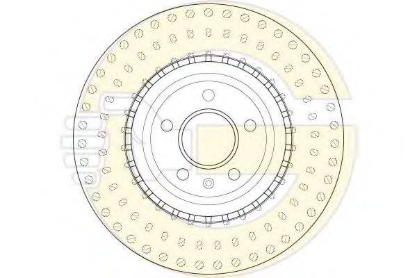 GIRLING 6061495 гальмівний диск
