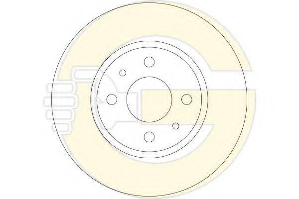 GIRLING 6062313 гальмівний диск