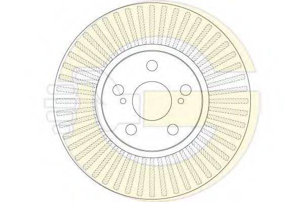 GIRLING 6062341 гальмівний диск