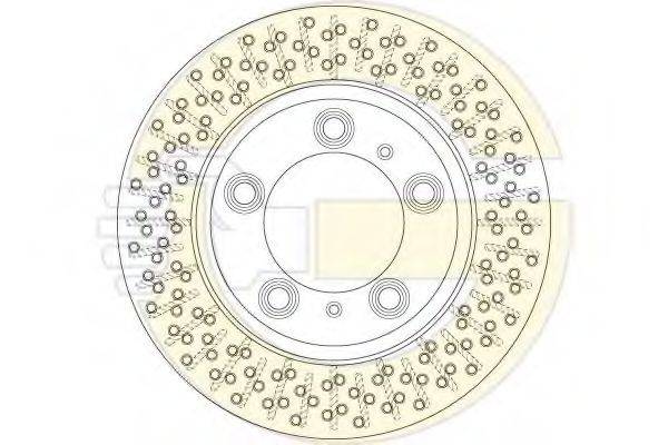 GIRLING 6062985 гальмівний диск