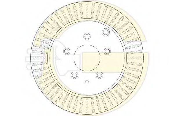 GIRLING 6063852 гальмівний диск