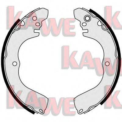 KAWE 01026 Комплект гальмівних колодок