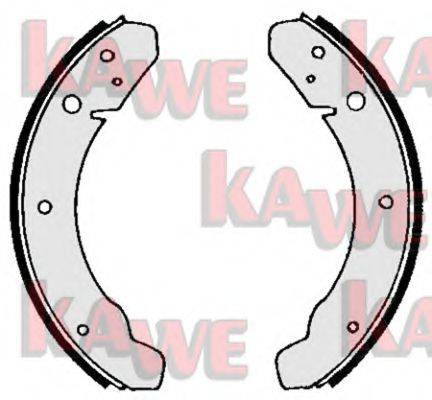 KAWE 03890 Комплект гальмівних колодок
