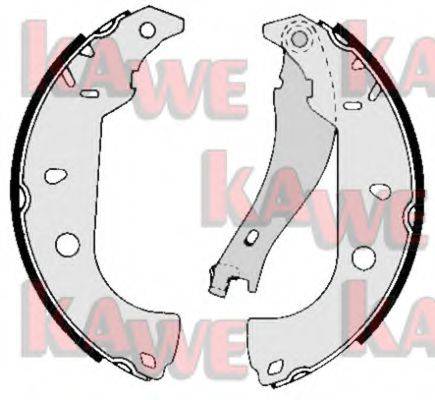 KAWE 05050 Комплект гальмівних колодок