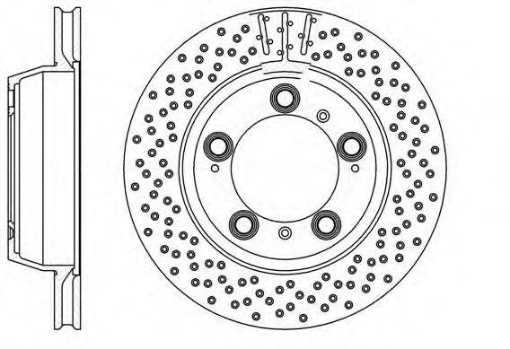 KAWE 6114610 гальмівний диск
