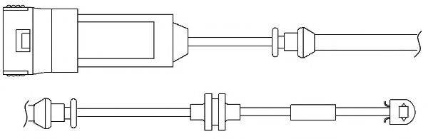 KAWE WS0220A Сигналізатор, знос гальмівних колодок