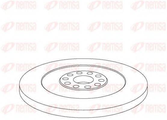 KAWE NCA103210 гальмівний диск