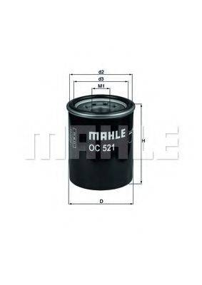 MAHLE ORIGINAL OC521 Масляний фільтр