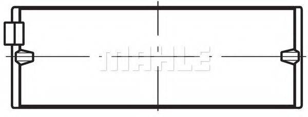 MAHLE ORIGINAL 007HL20334220 Підшипник колінвалу