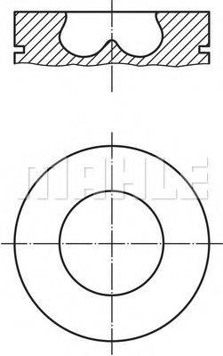 MAHLE ORIGINAL 013PI00107000 Поршень