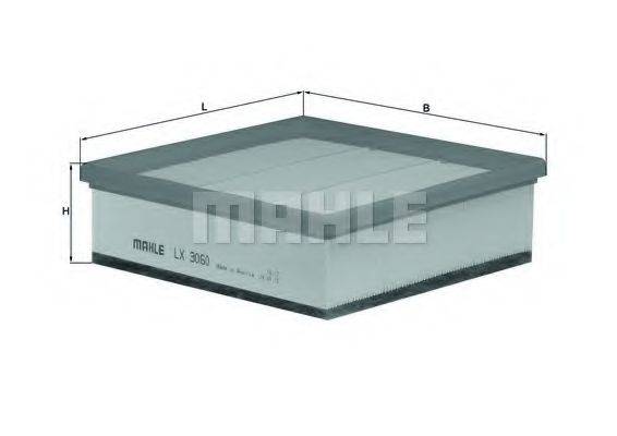 MAHLE ORIGINAL LX3060 Повітряний фільтр