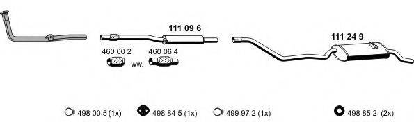 ERNST 070058 Система випуску ОГ