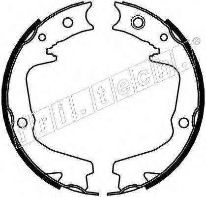 FRI.TECH. 1110337 Комплект гальмівних колодок, стоянкова гальмівна система