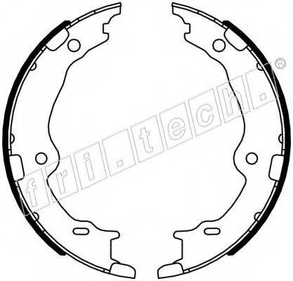 FRI.TECH. 1115327 Комплект гальмівних колодок, стоянкова гальмівна система