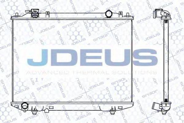 JDEUS 012M19 Радіатор, охолодження двигуна