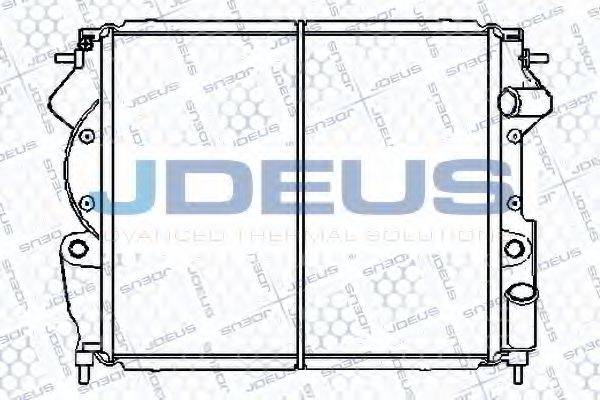 JDEUS 023B43 Радіатор, охолодження двигуна