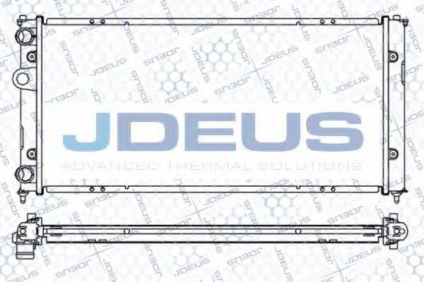 JDEUS 025M19 Радіатор, охолодження двигуна