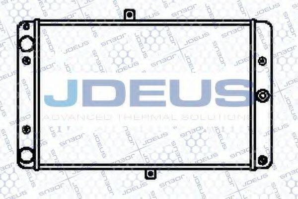 JDEUS 049M01 Радіатор, охолодження двигуна