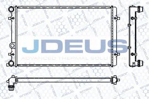 JDEUS RA0010190 Радіатор, охолодження двигуна