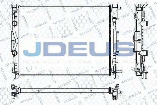 JDEUS RA0230720 Радіатор, охолодження двигуна