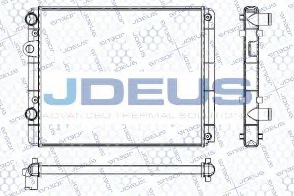 JDEUS RA0300400 Радіатор, охолодження двигуна