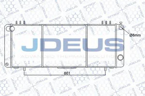 JDEUS 057M02 Радіатор, охолодження двигуна