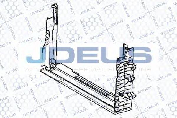 JDEUS EV05M222 Рама, радіатор