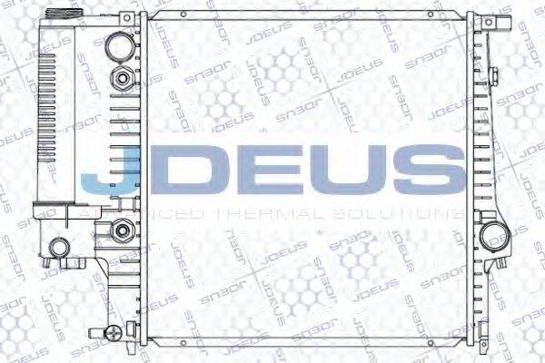 JDEUS 005M48 Радіатор, охолодження двигуна