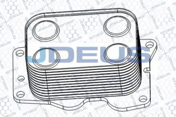 JDEUS 412M26 масляний радіатор, моторне масло