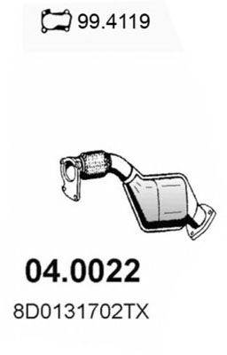 ASSO 040022 Каталізатор