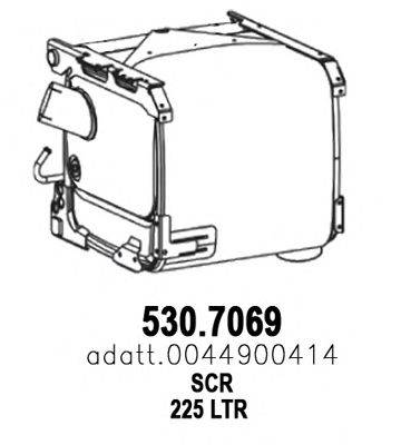 ASSO 5307069 Саджовий/частковий фільтр, система вихлопу ОГ