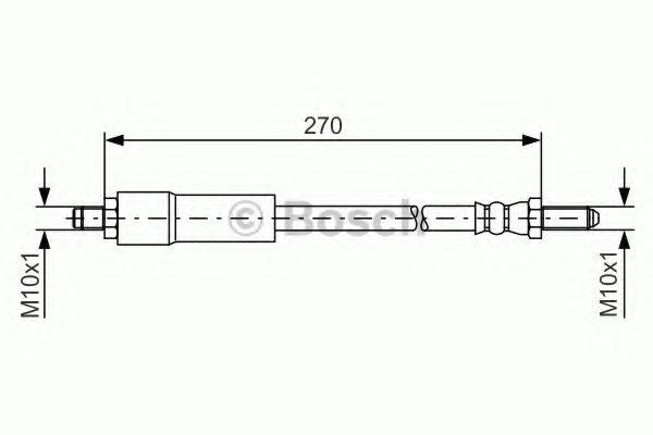 BOSCH 1987476262 Гальмівний шланг