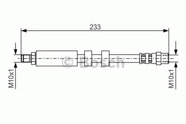 BOSCH 1987476418 Гальмівний шланг