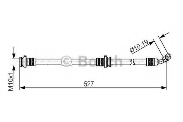 BOSCH 1987481226 Гальмівний шланг