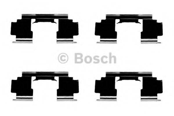 BOSCH 1987474324 Комплектуючі, колодки дискового гальма