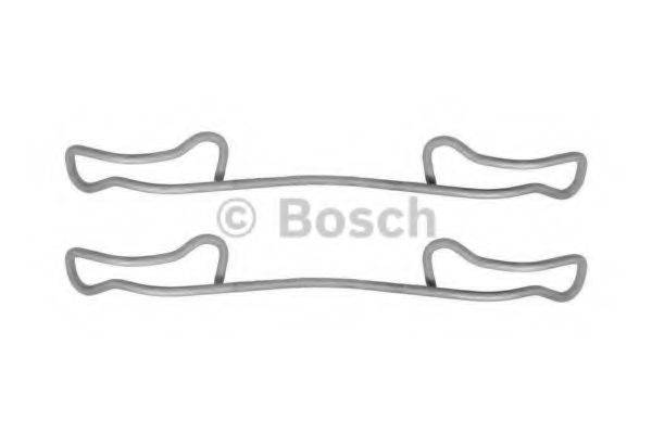 BOSCH 1987474365 Комплектуючі, колодки дискового гальма