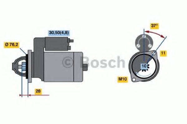 BOSCH 0986022450 Стартер