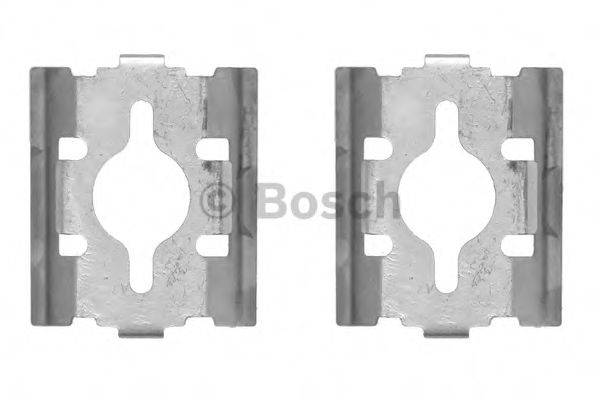 BOSCH 1987474399 Комплектуючі, колодки дискового гальма