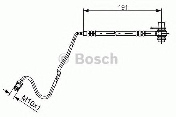 BOSCH 1987481537 Гальмівний шланг