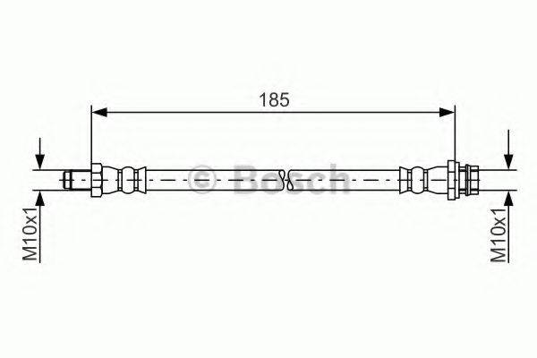 BOSCH 1987481564 Гальмівний шланг