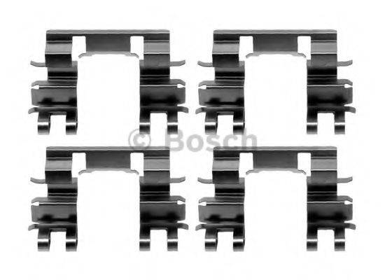 BOSCH 1987474607 Комплектуючі, колодки дискового гальма