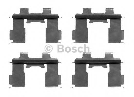 BOSCH 1987474657 Комплектуючі, колодки дискового гальма