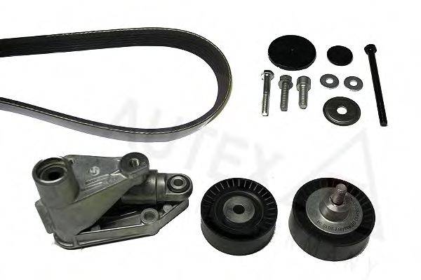 AUTEX 702658 Полікліновий ремінний комплект