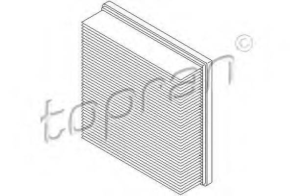 TOPRAN 100117 Повітряний фільтр