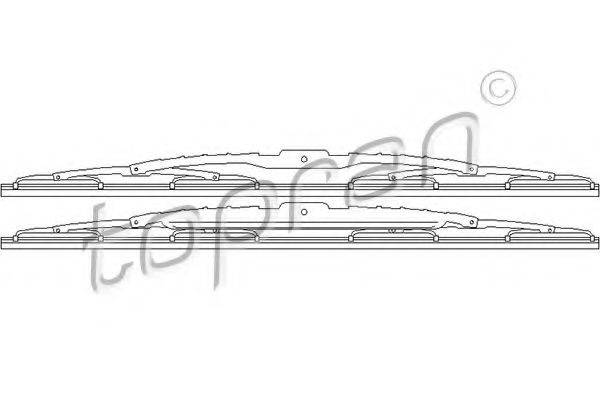TOPRAN 108965 Щітка склоочисника