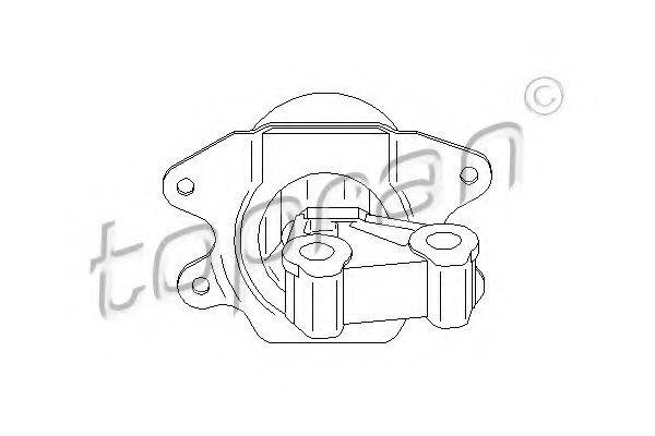 TOPRAN 207561 Підвіска, двигун