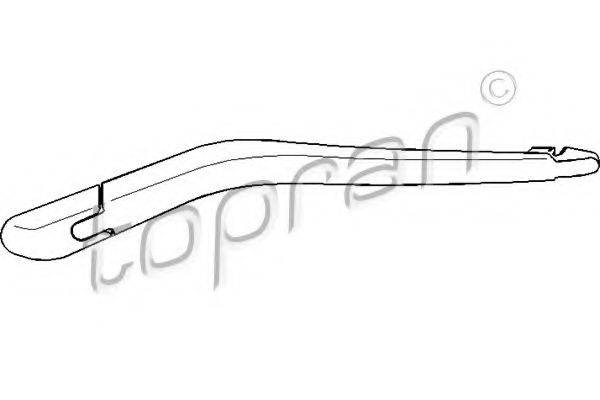 TOPRAN 207590 Важіль склоочисника, система очищення вікон