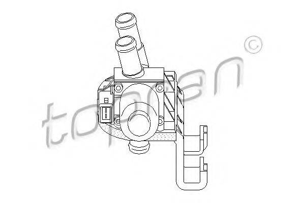 TOPRAN 302792 Регулюючий клапан охолоджувальної рідини